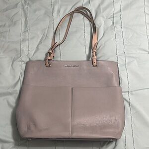Michael Kors Taupe Leather Tote
